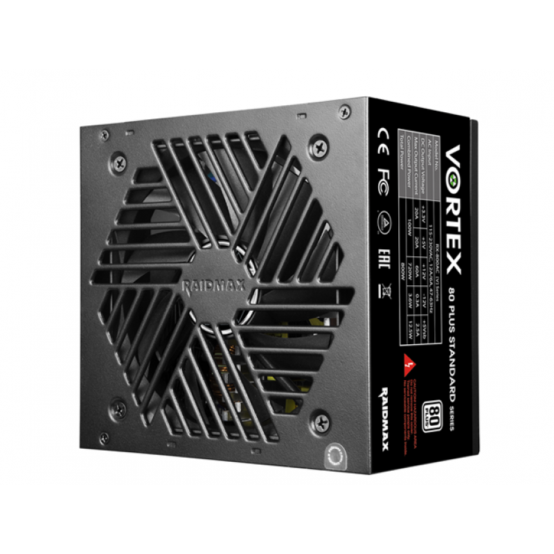 FUENTE GAMER RAIDMAX VORTEX 800W WHITE
