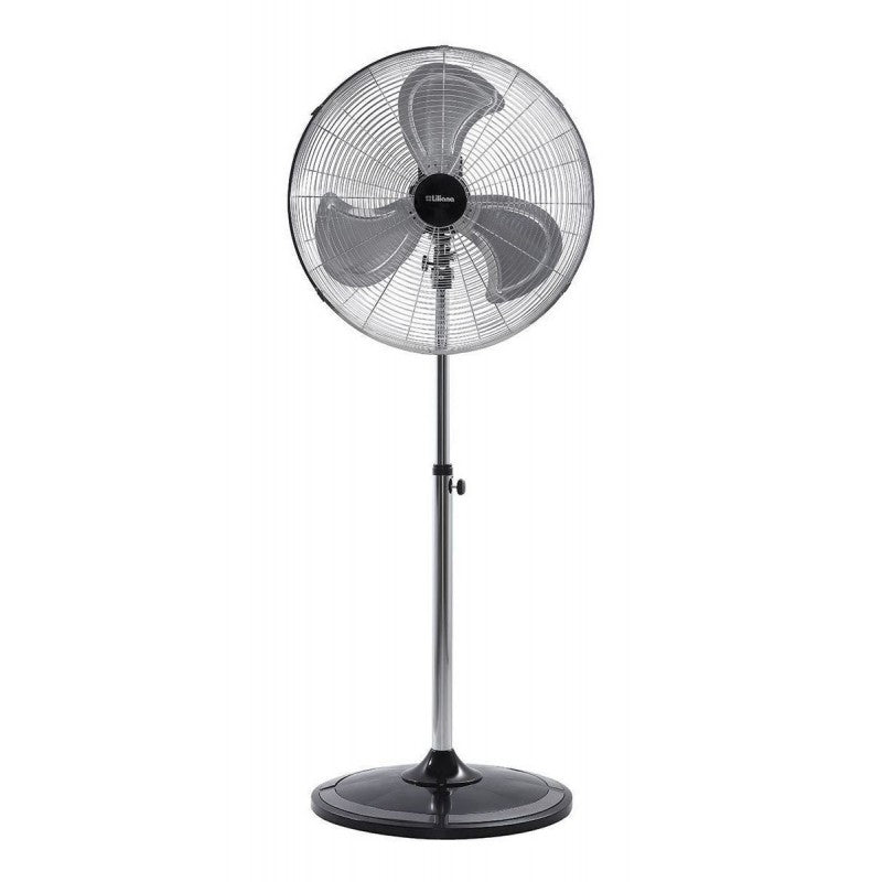 LILIANA VENTILADOR PIE 22 PARR MET CROM-BARRAL CROM 3ASPAS T-DOBLE ROD VPC22