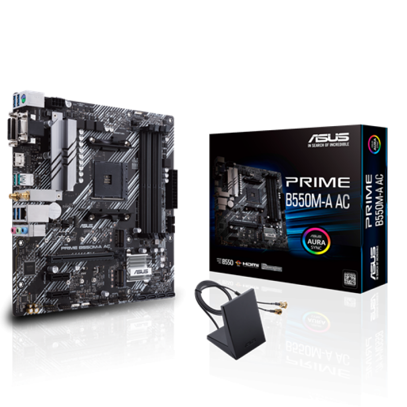 MOTHER ASUS (AM4) PRIME B550M-A AC WIFI