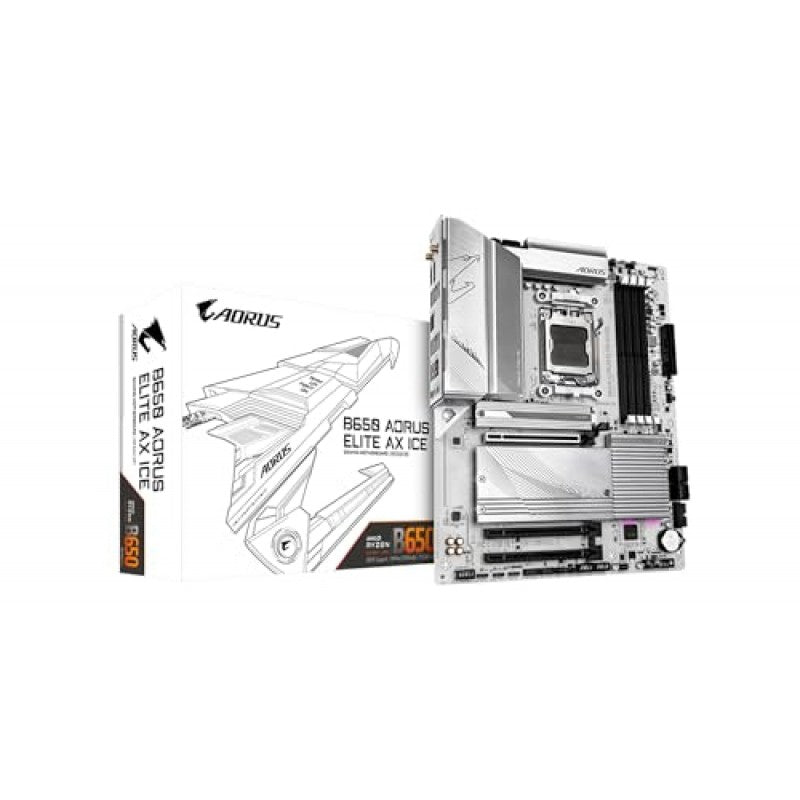 MOTHER GIGABYTE (AM5) B650 AORUS ELITE AX ICE