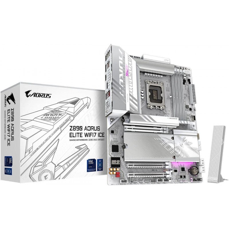 MOTHER GIGABYTE (LGA1851) Z890 AORUS ELITE WF7 ICE