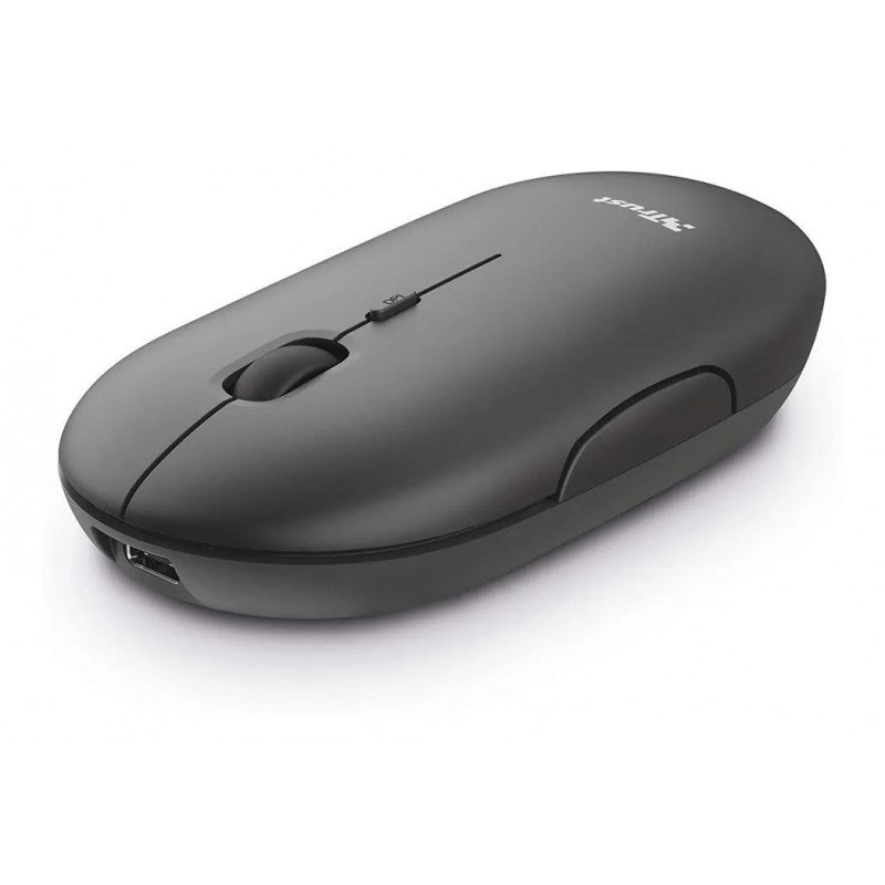 MOUSE TRUST PUCK WRL RCHRGABLE BLK