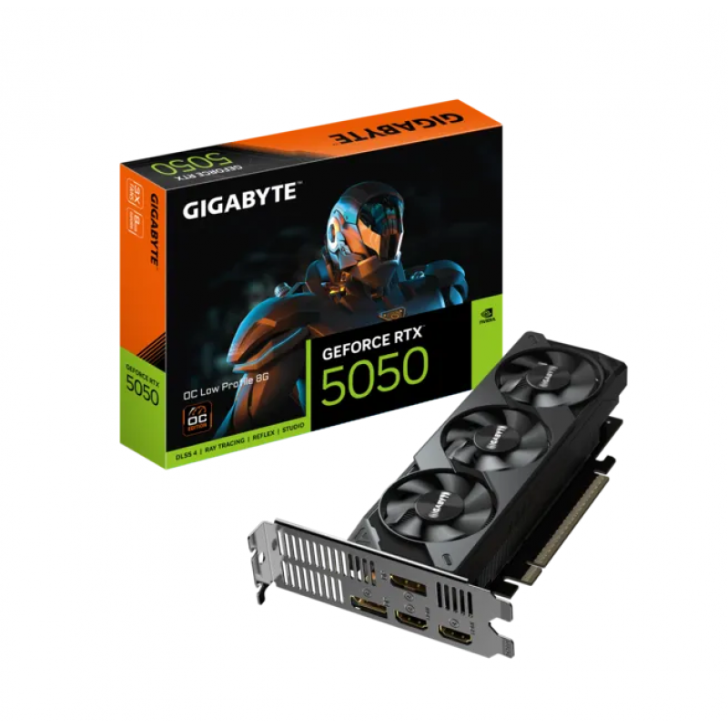 PLACA DE VIDEO GIGABYTE RTX 5050 8GB LOW PROFILE