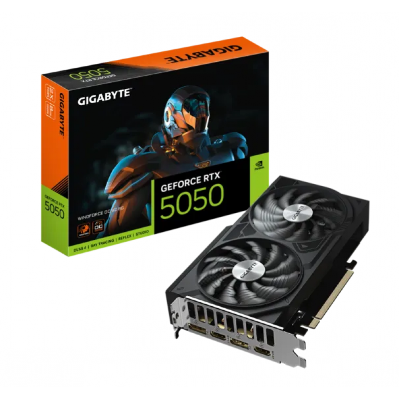 PLACA DE VIDEO GIGABYTE RTX 5050 WF OC V2 8GB