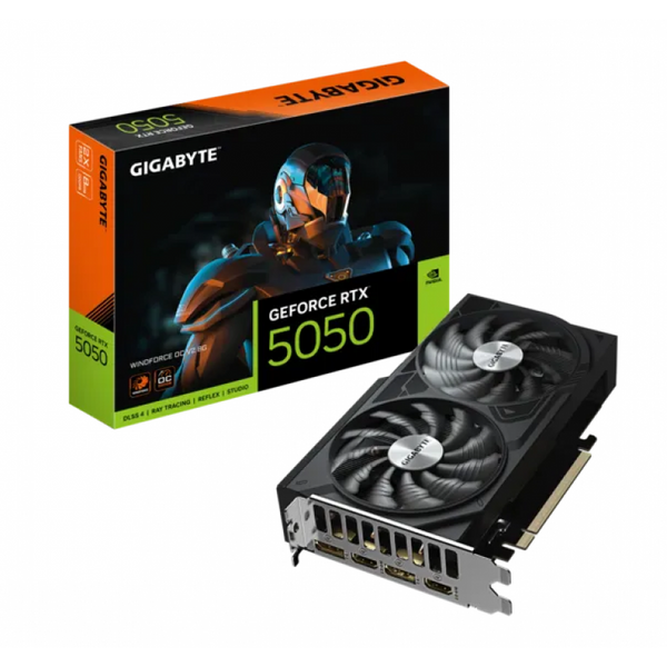 PLACA DE VIDEO GIGABYTE RTX 5050 WF OC V2 8GB