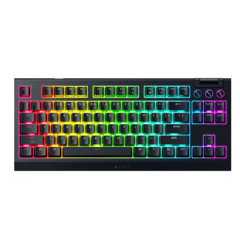 TECLADO GAMER RAZER BLACKWIDOW V4 TENKEYLESS HYPERSPEED WIRELLESS+BT  EN-US