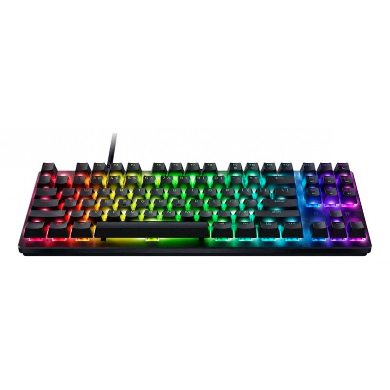 TECLADO GAMER RAZER HUNTSMAN V3 X TENKEYLESS ESPAÑOL SWITCH PURPLE CLICKY