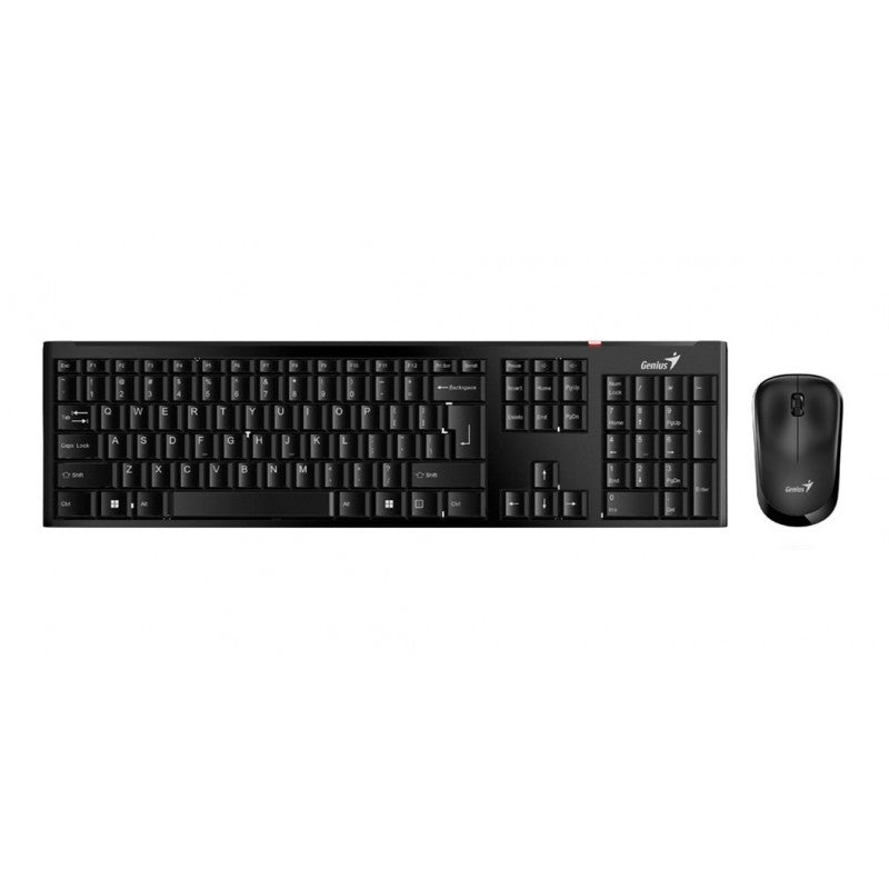 TECLADO + MOUSE WIRELESS COMBO GENIUS SLIMSTAR 8000SE BLACK