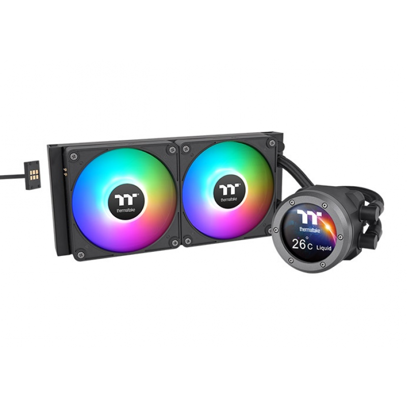 WATER COOLER THERMALTAKE TH240 V2 ULTRA EX ARGB SYNC WATER BLOCK BLACK